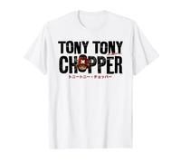 One Piece Chopper Wordmark T-Shirt, Homme, Blanc, M