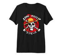 One Piece Devil Fruit Skull T-Shirt Haut de Gamme