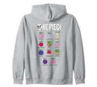 One Piece Devil Fruits Sweat à Capuche