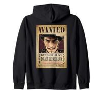 One Piece Dracule Mihawk Pirate Wanted Poster Sweat à Capuche