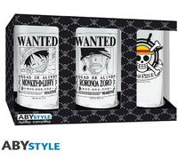 ONE PIECE - Ensemble de 3 verres
