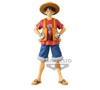 One Piece Figurine 15Cm Monkey Luffy Ruffy Film Red Grandline Men BANPRESTO