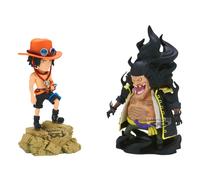 One Piece - Figurine Portgas D. Ace VS Marshall D. Teach WCF Log Stories