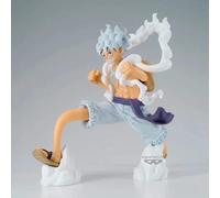One Piece Figurine Ruffy Luffy Gear 5 Banpresto Bandai 21cm Statue Anime Figurine de collection Décoration Modèle Animefan Cadeau Vitrine Collection Display