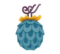 ONE PIECE Fruit du diable Fish Fish mangé par KAIDO Dragon Bleu - Lampe à collectionner - Hauteur 18 cm - Couleur bleu clair