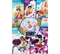 One Piece - Gears History - Affiche de l'anime format 61x91,5 cm