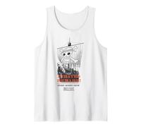 One Piece Going Merry Crew Chapeau de paille Pirates Beware! Anime Débardeur