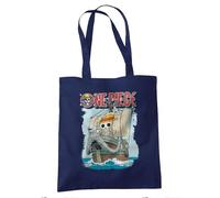 One Piece Going Merry Sac Cabas Réutilisable pour Courses et Voyage, Marine