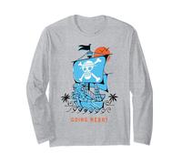 One Piece Going Merry Ship Chapeau de paille Pirates Singe D Luffy Manche Longue