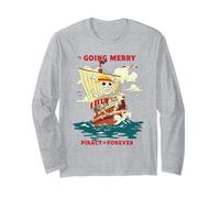 One Piece Going Merry Vintage Poster Manche Longue