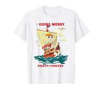 One Piece Going Merry Vintage Poster T-Shirt