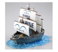 ONE PIECE - Grand Ship Collection - The Navy Marine Warship Model Kit Bandai