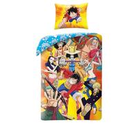 Halantex Parure de lit One Piece 1 personne – Housse 140x200 cm + taie, polyester