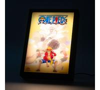 Erik Cadre lumineux One Piece – LED, 3 modes d'éclairage, USB, 20×28 cm