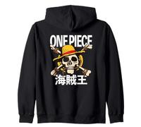 One Piece Jolly Roger Sweat à Capuche
