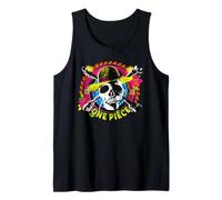 One Piece Jolly Roger Tropical Logo Débardeur