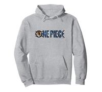 One Piece Live Action Chapeau de paille avec logo Pirates Anime Kanji Sweat à Capuche