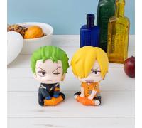 One Piece Look Up PVC Statuas Roronoa Zoro & Sanji Future Island Egghead Ver.