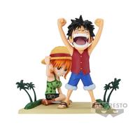 Banpresto - One Piece - Log Stories - Luffy & Nami, Bandai Spirits World Figurine à Collectionner