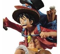ONE PIECE - LUFFY - THREE BROTHERS FIGURE 11CM G