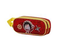 One Piece Luffy-Trousse 3D Double, Rouge
