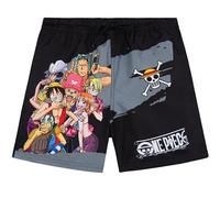 One Piece Maillot de Bain Garcon 7-14 Ans, Bermuda Short de Bain Ceinture Elastique Doublure Intérieure, UPF 50+, Ete Idee Cadeau (9-10 Ans, Multi One Piece)