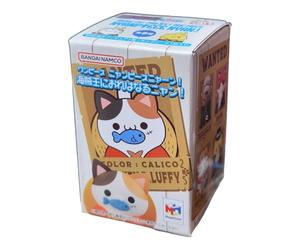 One Piece Mega Cat Project Trading Figures NyanPieceNyan! Vol. 1 I'm Gonna Be King of Paw-Rates 3 cm (8)
