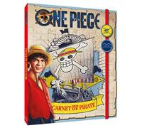 One Piece - Mon carnet de pirate Carnet badge - Netflix - Hachette Jeunesse - cartonné - Carnet (de voyage, intime, de notes)