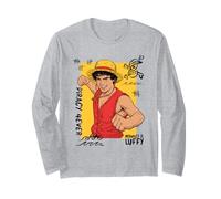 One Piece Monkey.D. Luffy Piracy Manche Longue