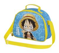 One Piece Monkey-Porte-goûter, Bleu, 25,5 x 20 cm