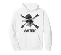 One Piece Mono Skull & Logo Sweat à Capuche