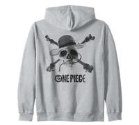 One Piece Mono Skull & Logo Sweat à Capuche