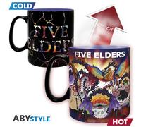 ABYSTYLE - ONE PIECE - Mug thermo-réactif Gear 5th - Produit Officiel - Contenance 460 ml - Effet Thermique