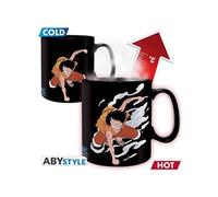 ABYstyle - Céramique - ONE PIECE - Mug Heat Change - 460 ml - Luffy & Ace