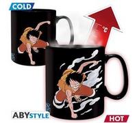 one piece - mug thermoréactif - 460 ml - luffy et ace G