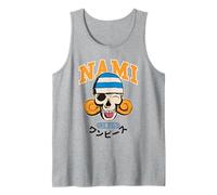 One Piece Nami Collegic Skull Débardeur