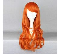 One Piece Nami Cosplay perruques résistant à la chaleur cheveux synthétiques Anime Costume fête perruque Orange Halloween carnaval fête perruque longue