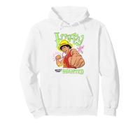 One Piece Neon Luffy Most Wanted Sweat à Capuche
