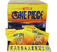 One Piece Netflix Minifigurines - 10 Personnages à Collectionner - Luffy, Mani, Buggy, Zoro, etc., Mixte, 2,5 inch