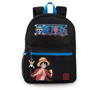 One Piece Noir Front Printed Sac à dos Unisexe Enfants