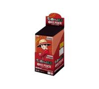 One Piece OP13 Carrying On His Will Jeu de Cartes, Boîte d'affichage de Collection Japonaise, Edition Bandai, Rouge