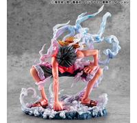 One pièce P.O.P PVC Statue singe D. Luffy Gear 2 Édition limitée 19 cm Megahouse