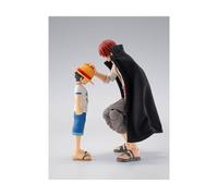 Bandai Figurine One Piece Pack de 2 S.H.Figuarts Shanks et Monkey D. Luffy Multicolore