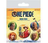 One Piece - Pack 5 badges The Straw Hats G