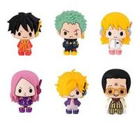 One Piece - Pack 6 trading figures Chokorin Mascot Series Egghead Ver. 5 cm