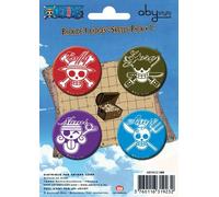 One Piece - Pack De Badges - Skulls #1