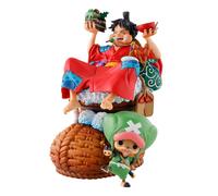 One Piece Petitrama Dx Mini Statue Logbox Roi Naissance Vol.1 11 Cm Megahouse