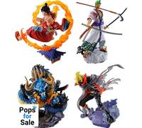 One Piece Petitrama PVC Mini Statue Logbox Re Birth Wano Kuni Vol. 1 Set 9 cm