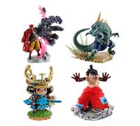 MegaHouse Figurine LOGBOX RE Birth One Piece WANOKUNI Petitrama Series Vol.2 MH518707 Multicolore