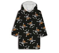 One Piece - Plaid Polaire Adulte, Couverture à manches et capuche, Taille unique